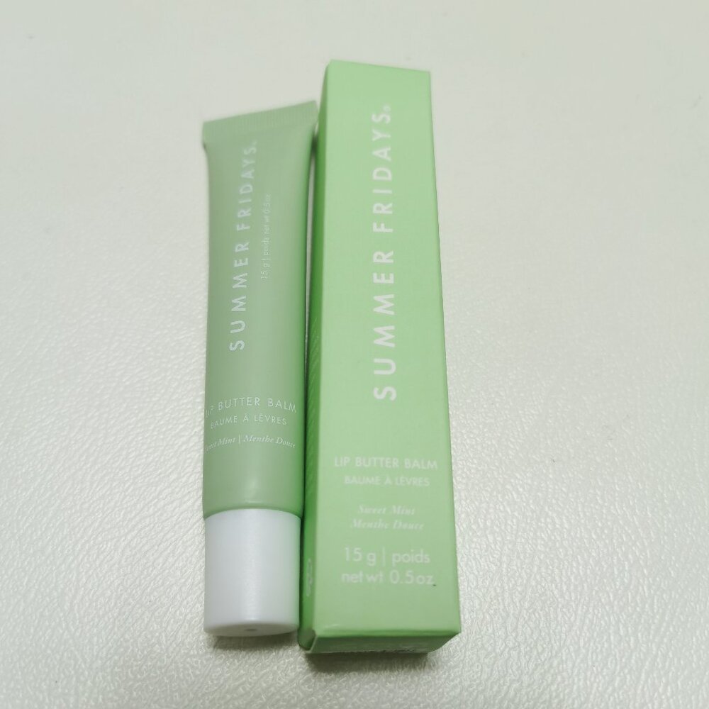 1pc(Sweet Mint)Summer Fridays Lip Butter Balm Conditioning Lip New With box